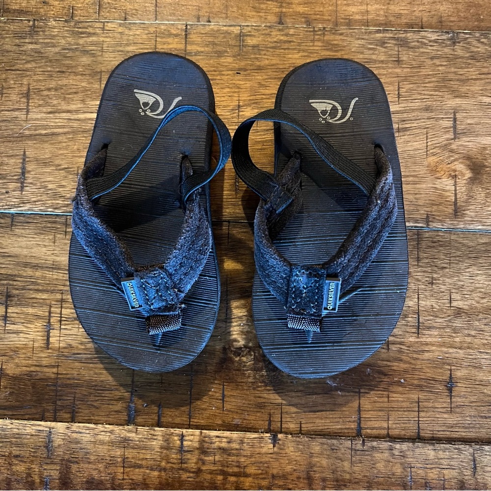 ⚡️3/$20 - Quiksilver Sandals for babies - black